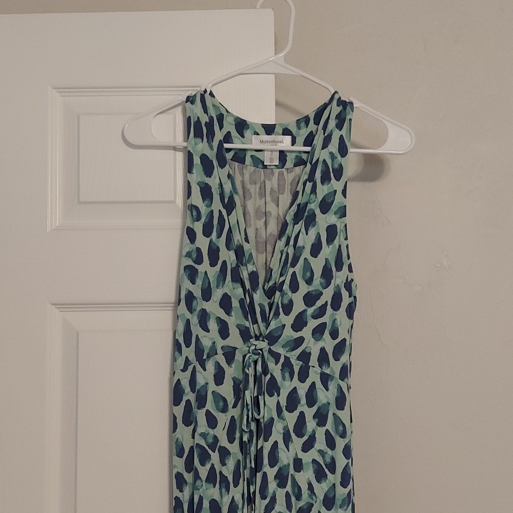 Maternity maxi dress